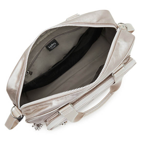 Plecaki Kipling Alanna Metallic Diaper Bag Beżowe | PL 1973QM